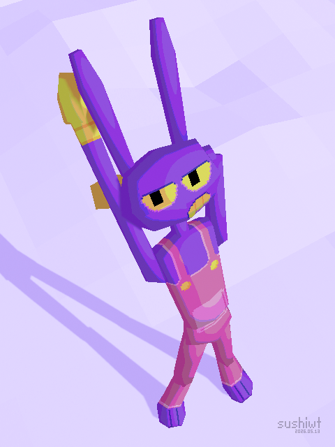 Created in 2026-05-13.
                        Depicts Jax from The Amazing Digital Circus!! YEAH!!! More info: https://www.newgrounds.com/art/view/yoshiyoutube/jax